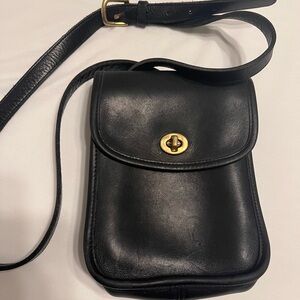 Reduced! 1995 Coach Sidepack smooth leather bag